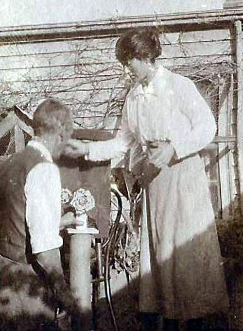 Sidney Norwood and his daughter Fran Norwood